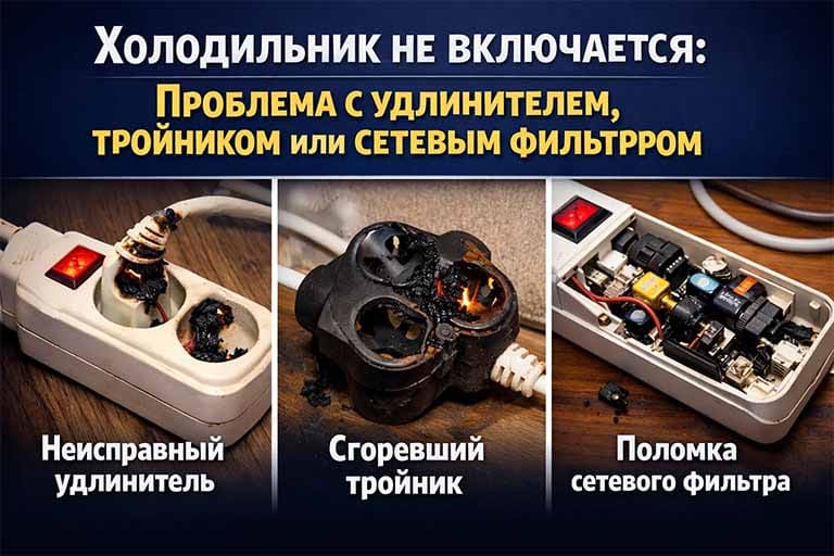 Проблема с удлинителем